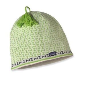 Patagonia Powder Town Beanie in Green Women’s OS